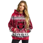 arkansas state red wolves christmas trees scarlet hoodie best selling