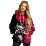 arkansas state red wolves jack skellington scarlet hoodie best selling