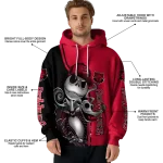 arkansas state red wolves jack skellington scarlet hoodie best selling