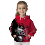 arkansas state red wolves jack skellington scarlet hoodie best selling