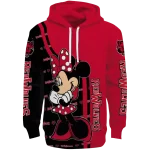 arkansas state red wolves minnie mouse scarlet hoodie best selling