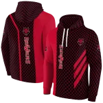 arkansas state red wolves monogram pattern scarlet hoodie best selling