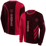 arkansas state red wolves monogram pattern scarlet hoodie best selling