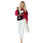 arkansas state red wolves playful snoopy scarlet hoodie best selling