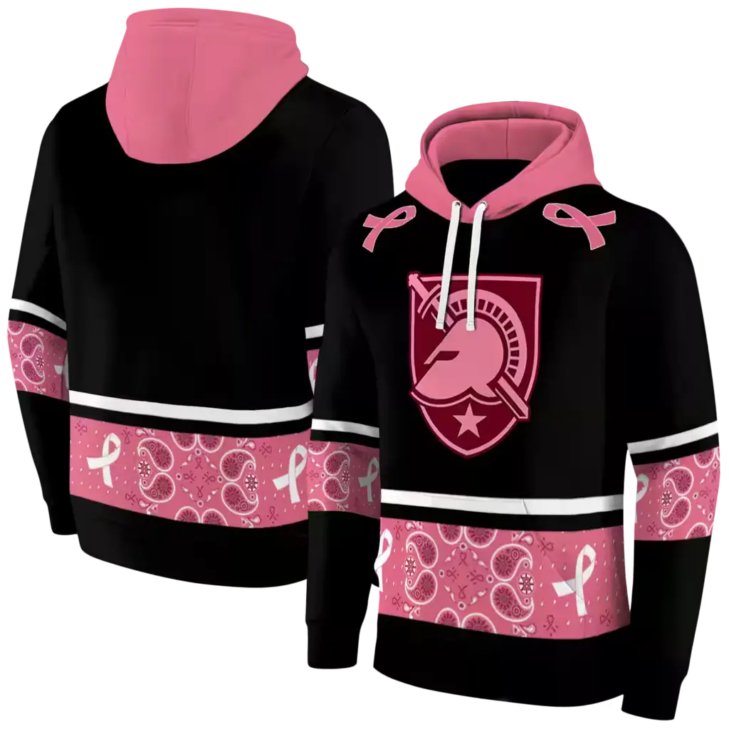 army black knights awareness ribbon black pink hoodie fashion forward army black knights awareness ribbon black pink hoodie fashion forward