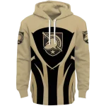army black knights concentric lines gold black hoodie best selling