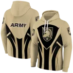 army black knights concentric lines gold black hoodie best selling