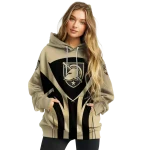 army black knights concentric lines gold black hoodie best selling