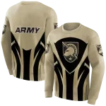 army black knights concentric lines gold black hoodie best selling