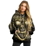 army black knights demonic skull gold black hoodie best selling