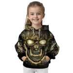 army black knights demonic skull gold black hoodie best selling