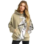 army black knights dynamic slash gold white hoodie best selling