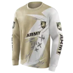 army black knights dynamic slash gold white hoodie best selling