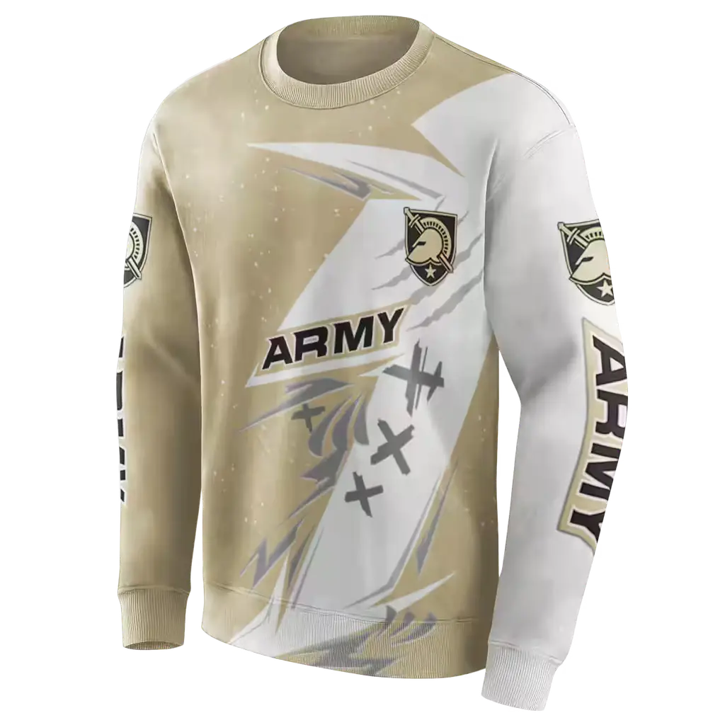 army black knights dynamic slash gold white hoodie new arrival army black knights dynamic slash gold white hoodie new arrival