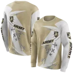 army black knights dynamic slash gold white hoodie best selling