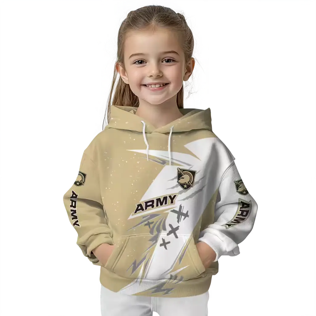 army black knights dynamic slash gold white hoodie top rated army black knights dynamic slash gold white hoodie top rated