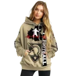 army black knights football heartbeat gold hoodie best selling