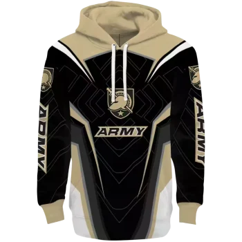 army black knights futuristic pattern gold black hoodie best selling
