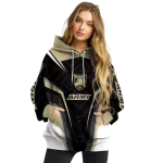 army black knights futuristic pattern gold black hoodie best selling
