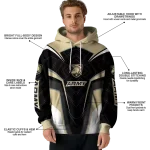 army black knights futuristic pattern gold black hoodie best selling