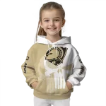 army black knights graphic punisher gold white hoodie best selling