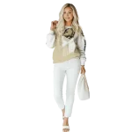 army black knights graphic punisher gold white hoodie best selling