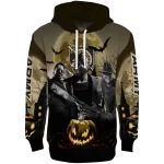 army black knights halloween vibes gold black hoodie best selling
