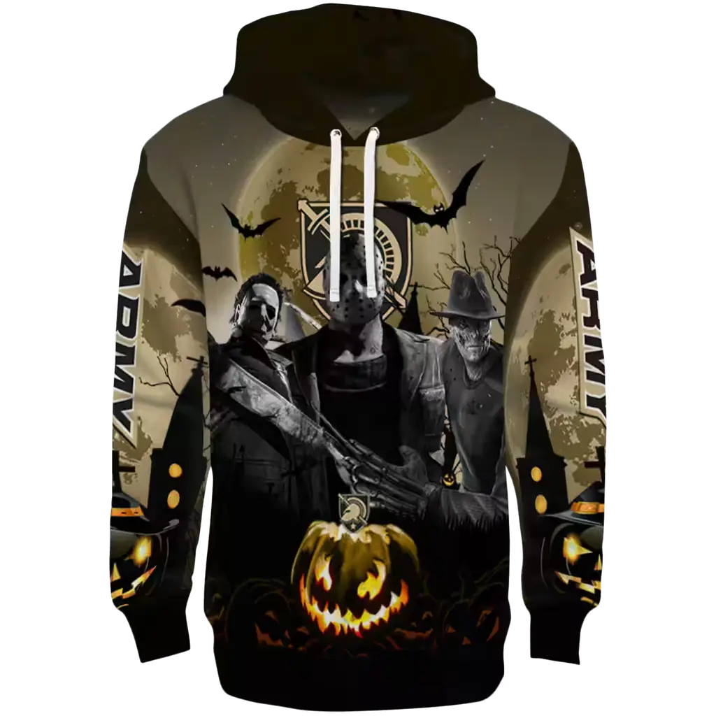 army black knights halloween vibes gold black hoodie best selling army black knights halloween vibes gold black hoodie best selling