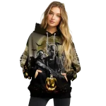 army black knights halloween vibes gold black hoodie best selling