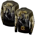 army black knights halloween vibes gold black hoodie best selling