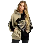army black knights heartbeat graphic gold hoodie best selling