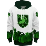 army black knights lucky motif white green hoodie best selling