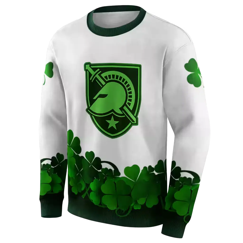 army black knights lucky motif white green hoodie new arrival army black knights lucky motif white green hoodie new arrival