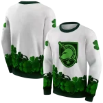 army black knights lucky motif white green hoodie best selling