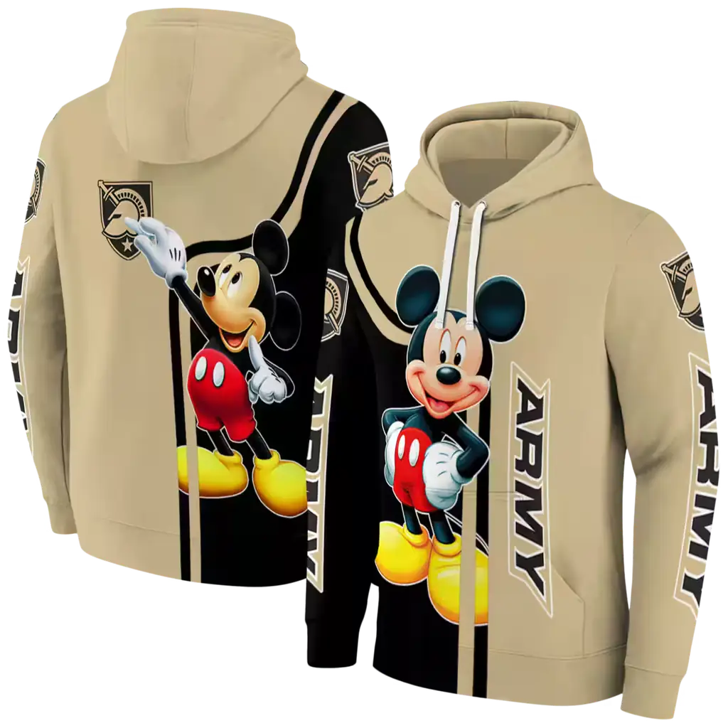 army black knights mickey mouse gold black hoodie fashion forward army black knights mickey mouse gold black hoodie fashion forward