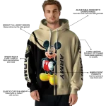 army black knights mickey mouse gold black hoodie best selling