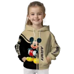 army black knights mickey mouse gold black hoodie best selling
