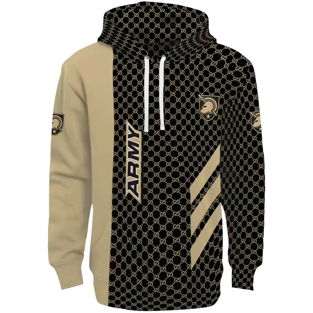 army black knights monogram pattern gold hoodie best selling army black knights monogram pattern gold hoodie best selling