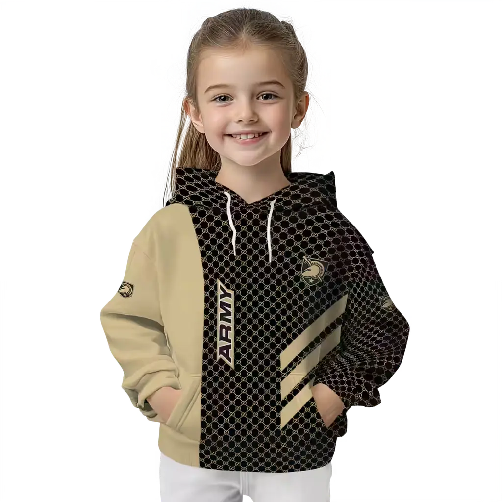 army black knights monogram pattern gold hoodie top rated army black knights monogram pattern gold hoodie top rated