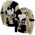 army black knights playful snoopy gold hoodie best selling