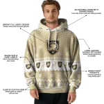 army black knights reindeer motif gold hoodie best selling