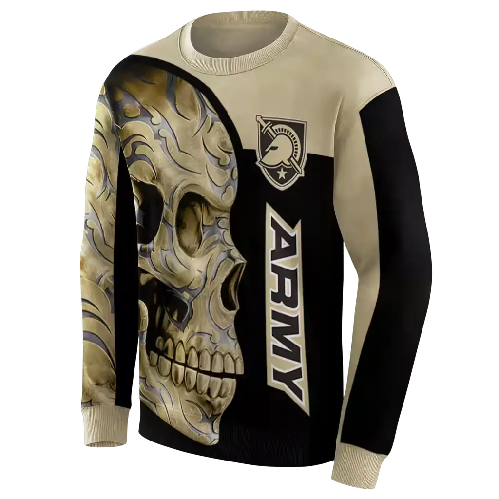 army black knights skull motif gold black hoodie new arrival army black knights skull motif gold black hoodie new arrival