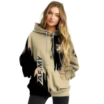 army black knights splatter effect gold hoodie best selling