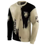 army black knights splatter effect gold hoodie best selling