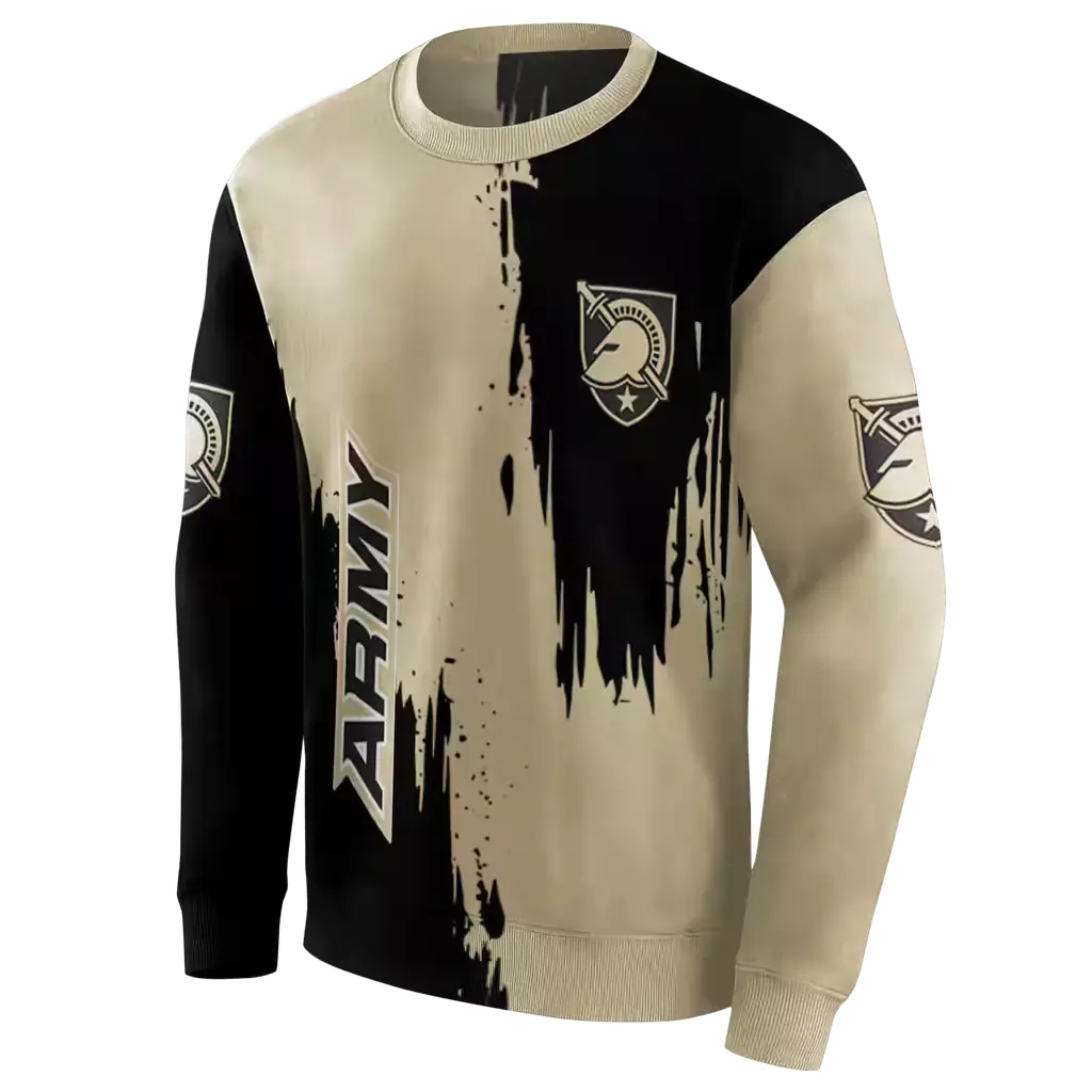 army black knights splatter effect gold hoodie new arrival army black knights splatter effect gold hoodie new arrival