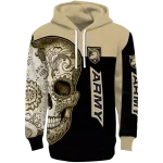 army black knights sugar skull gold black hoodie best selling