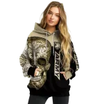 army black knights sugar skull gold black hoodie best selling