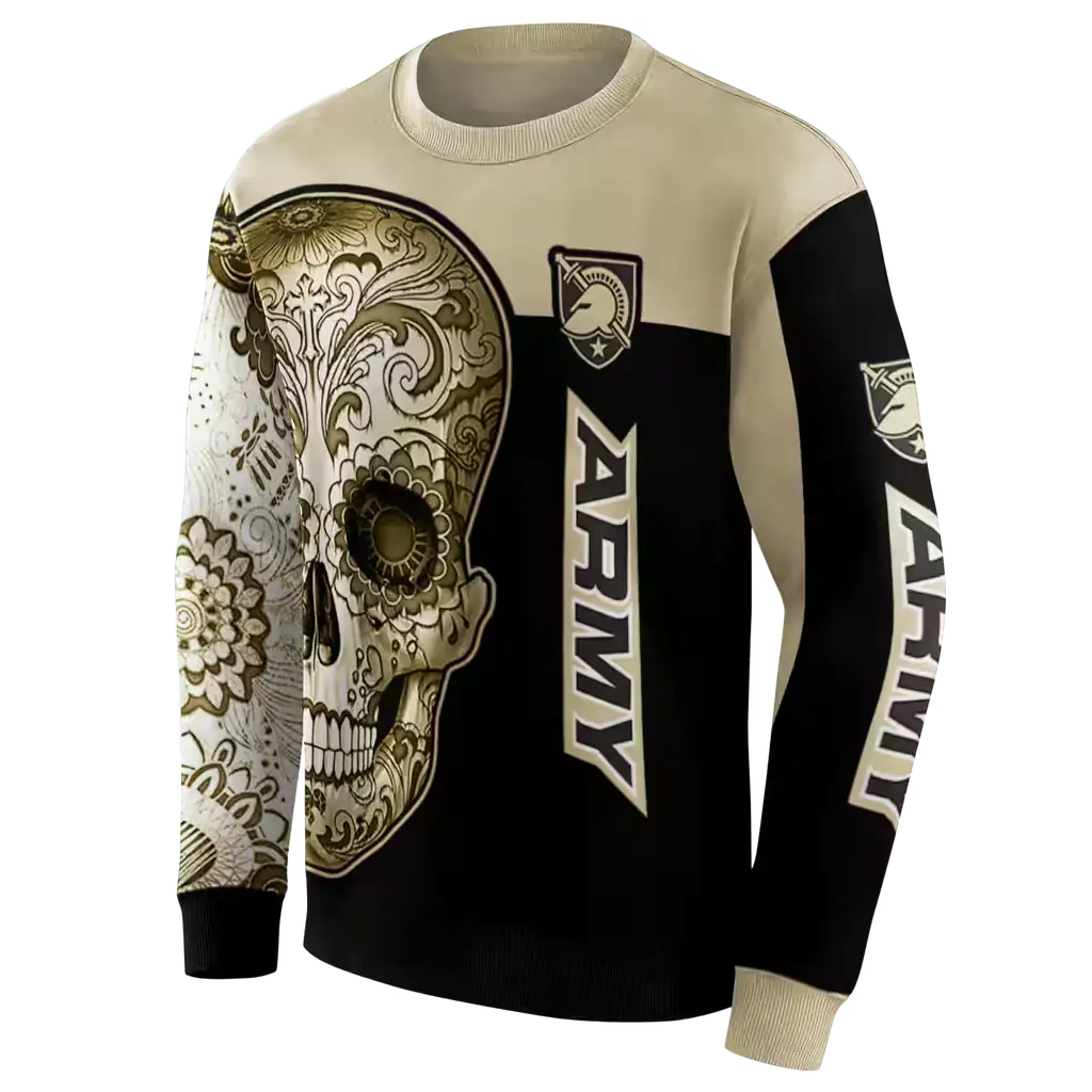 army black knights sugar skull gold black hoodie new arrival army black knights sugar skull gold black hoodie new arrival