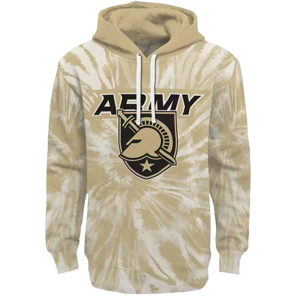 army black knights tie dye pattern gold hoodie best selling army black knights tie dye pattern gold hoodie best selling