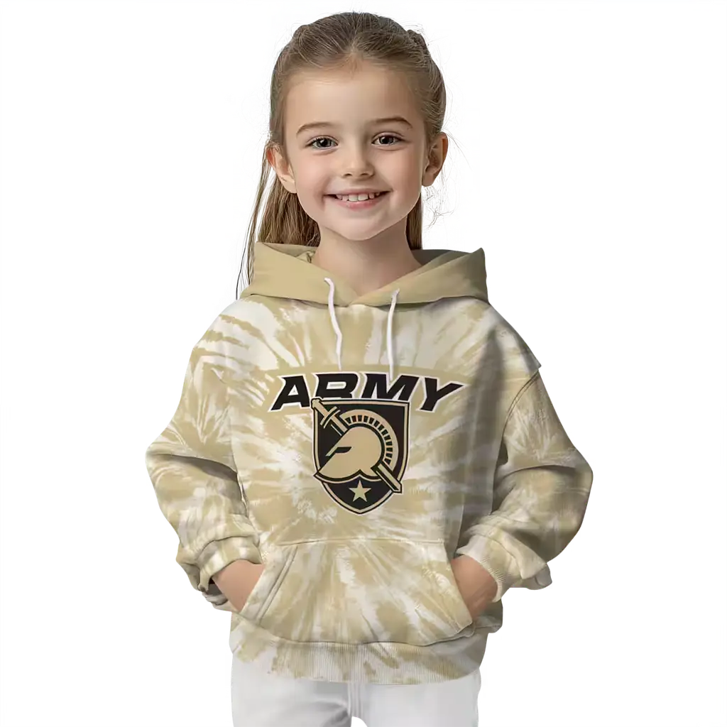 army black knights tie dye pattern gold hoodie top rated army black knights tie dye pattern gold hoodie top rated